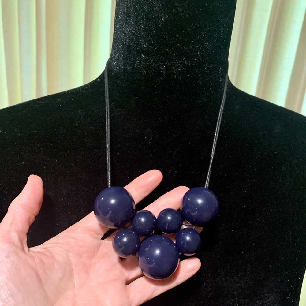 Blue Statement Necklace